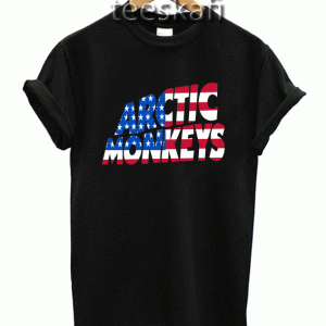 Tshirt Arctic Monkeys American Flag