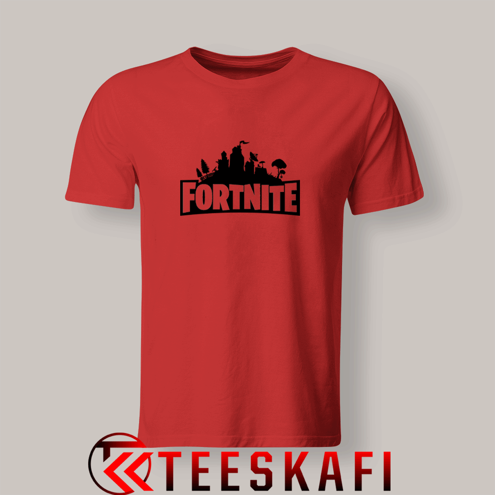 Fortnite T Shirt Original Logo Red Tshirts Fortnite Logo Red
